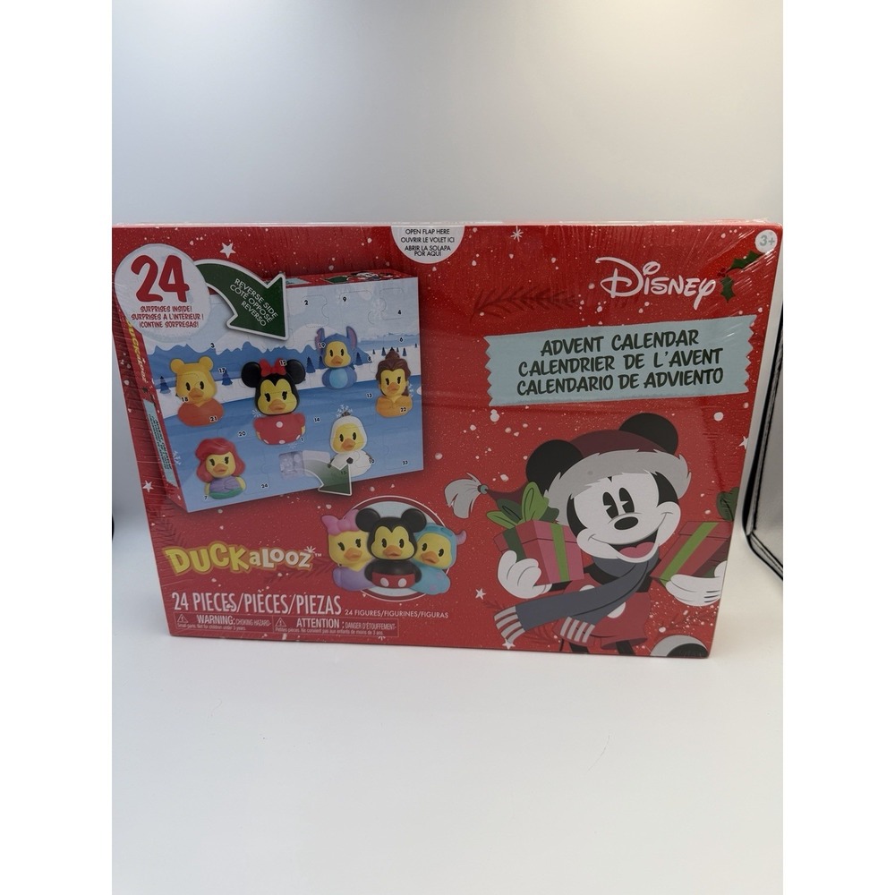 DISNEY DUCKALOOZ CHRISTMAS ADVENT CALENDAR 24 Surprise Duck Figures 2025